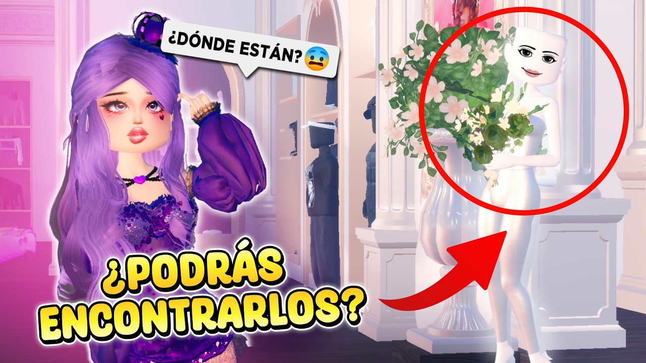 ¿ESCONDIDAS en Dress to Impress? 🤫 (Si NO te encuentro, te regalo VIP! 🎁)