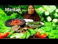 SENDIRI TETAP NIKMAT !! MUKBANG PETE + LALAPAN + IKAN ASIN + SAMBAL TERASI + OSENG DAUN SINGKONG