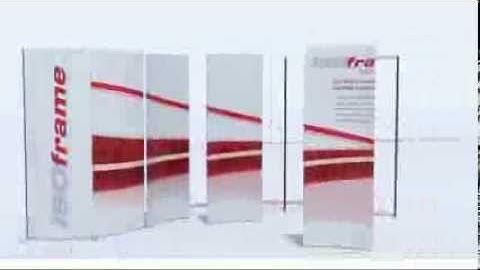Flexible Exhibiton Display Stand   ISOframe Wave 1