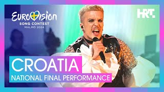 Video thumbnail of "Baby Lasagna - Rim Tim Tagi Dim | Croatia 🇭🇷 | National Final Performance | Eurovision 2024"