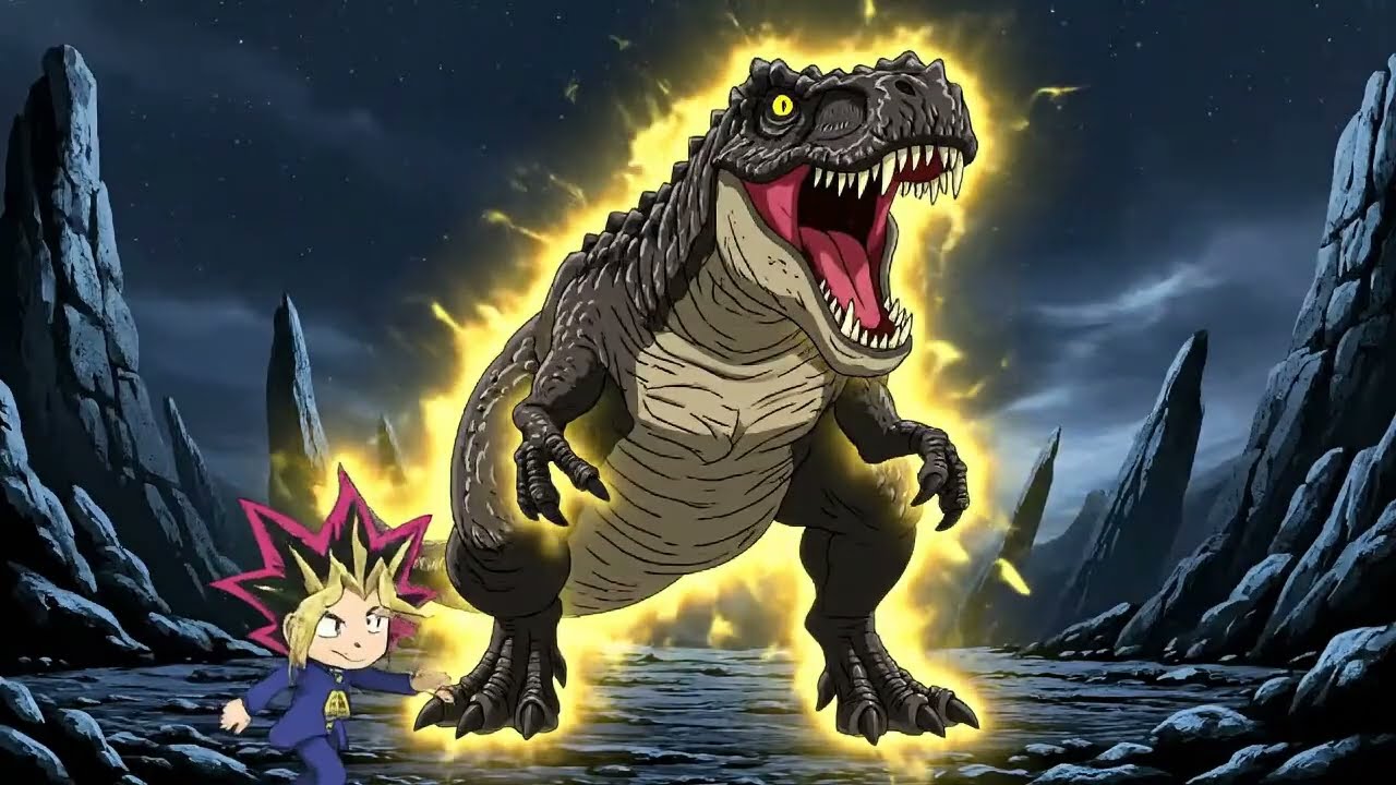 Юги и Кайба затянуты во временной портал: призыв драконов и героев сквозь эпохи