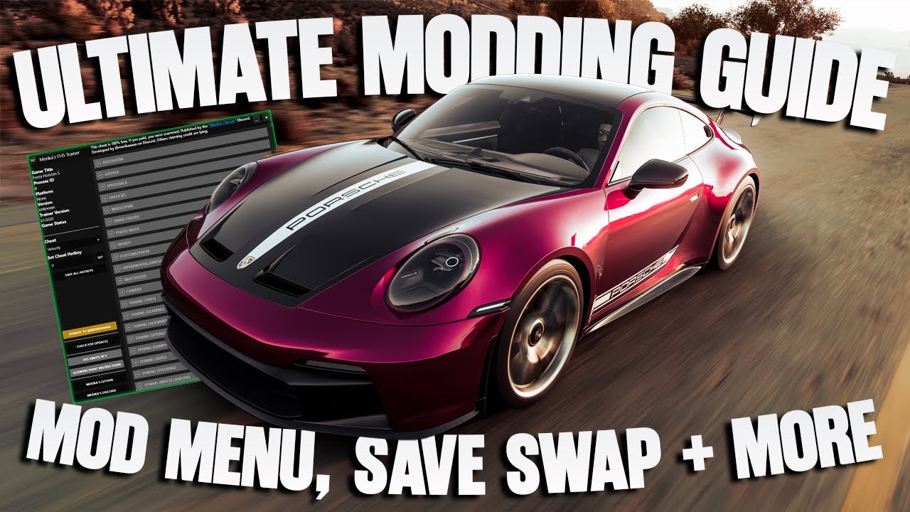 БЕСПЛАТНЫЕ ЧИТЫ/ХАКЫ/МОДЫ ДЛЯ FORZA HORIZON 5: ПОЛНОЕ РУКОВОДСТВО, КРЕДИТЫ, ОПЫТ, ВРАЩЕНИЯ КОЛЕСА...