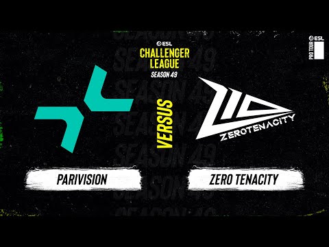 LIVE: PARIVISION vs Zero Tenacity - ESL Challenger League - Season 49 EU - Stream B