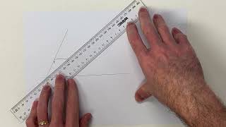 Two-sided ruler: Bisect a line segment