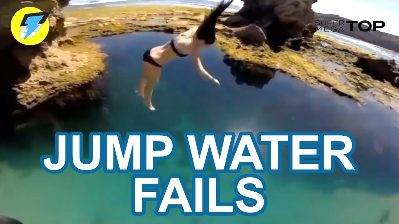 EXPLODING BELLIES WATER JUMP FAILS IT HURTS BUT IT'S FUNNY 001