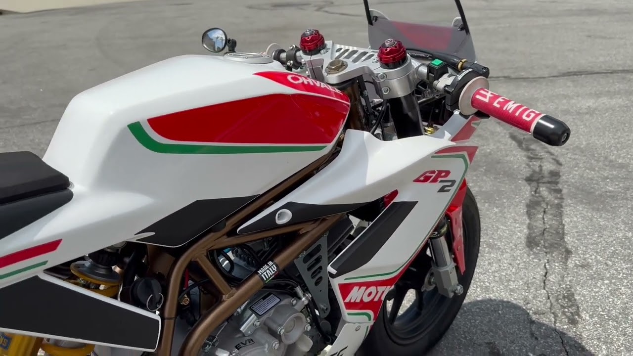 Worlds first STREET LEGAL 2025 OHVALE GP2-190 e-start 5speed