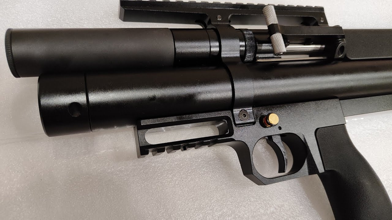 "Альфа Доберман микро 350" улучшение модератора и новая серьга взвода.