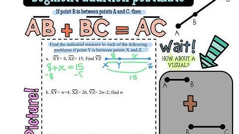 1-2 Segment Addition Video Notes