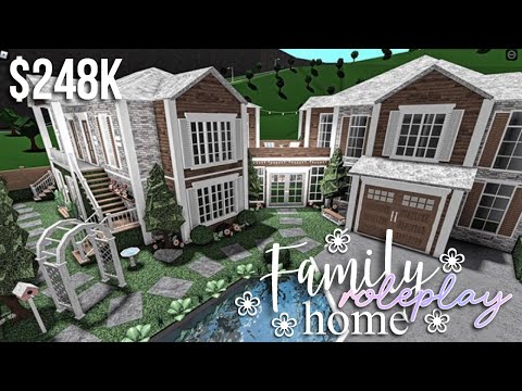 Family Roleplay Home Roblox Bloxburg Gamingwithv Youtube - roblox bloxburg roleplay house speedbuild