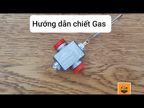 Video Hướng dẫn chiết gas từ bình gas du lịch sang bình gas... - youtube