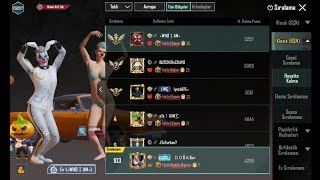 C6S17 Conqueror Tap 100 Global Europe | 0 KDA Fatih Nasıl olunur? SIRALAMA 100 PUBG Mobile