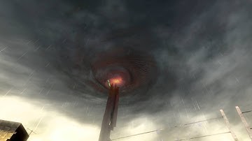 Lost Squad - Procedural Clouds Interaction With Citadel Test