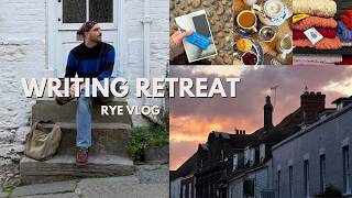Writing retreat vlog | English countryside, vintage shopping, reading, haul, and more