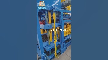 High output fully automatic brick machine #blockmakingmachinefactory #machine #businessbuildingblock