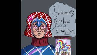 mista loves rainbow dash(shitty little speedpaint)