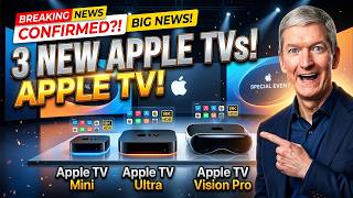 Apple TV 2026 Mark Gurman Leaks 3 NEW Models Confirmed