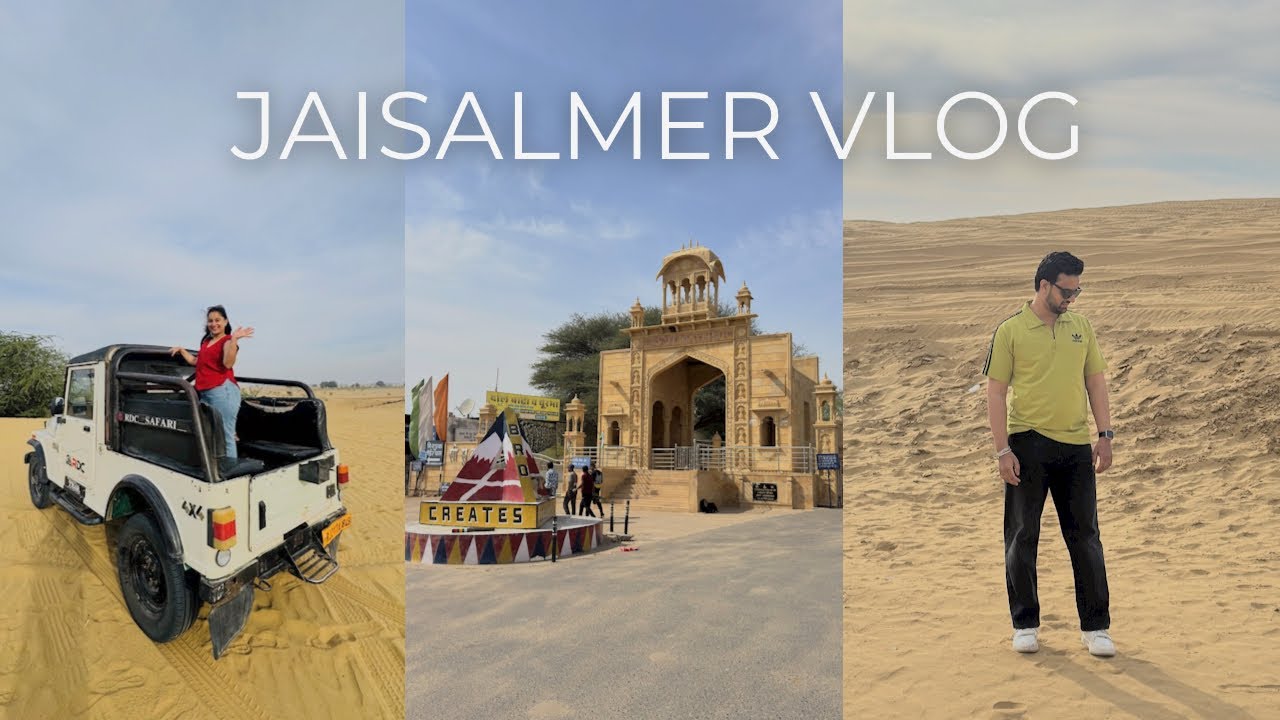 Jaisalmer Trip | Day 2 – Desert Safari, Tanot Mata & Longewala 🇮🇳🌵