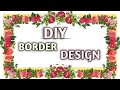 border design for project work ll #shorts ll #satisfying