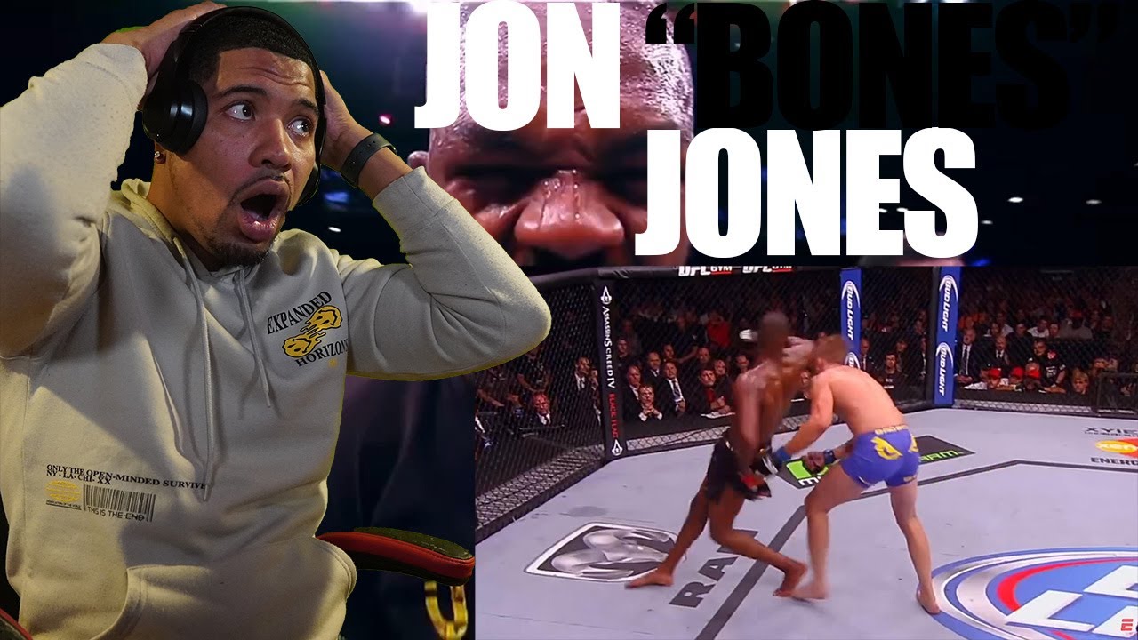 NON MMA FAN REACTS TO JON JONES BEST UFC HIGHLIGHTS
