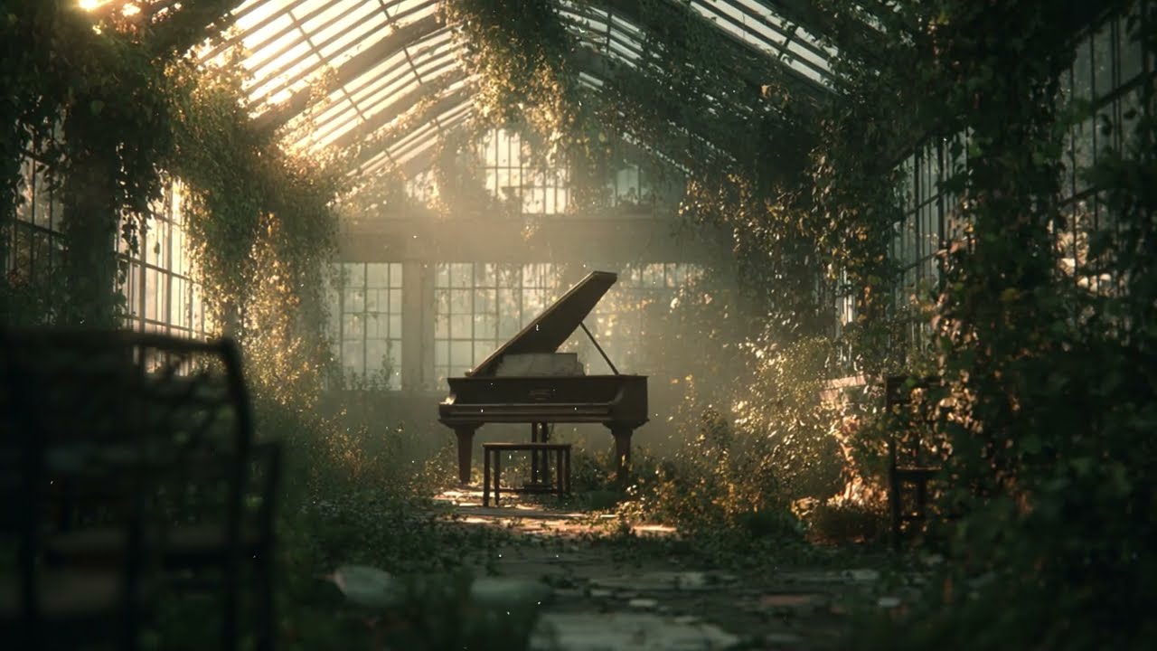 Silent Greenhouse Piano | for Study, Focus and Deep Work
