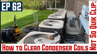 How to Clean Condenser Coils. EP62