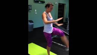 Bangin' backside workout with Mindy