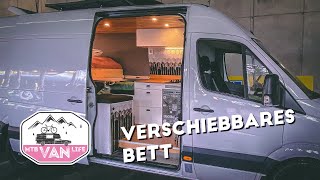 Beste VAN LIFE GARAGE ever! | Raffinierte Lösung für Bikes im Sprinter Ausbau DIY | Jasper Jauch