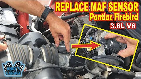 How To Replace MAF (Mass Air Flow) Sensor - Pontiac Firebird (Andy’s Garage: Episode - 351)