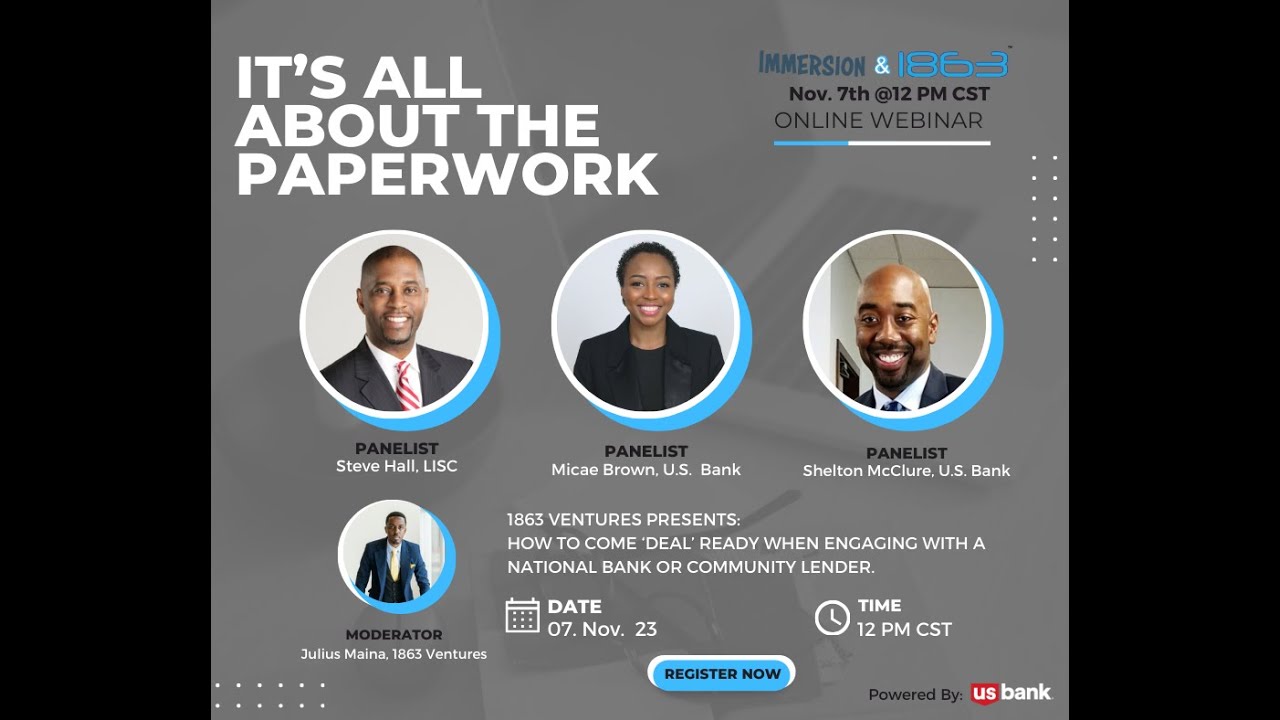 1863 Presents... It's All About The Paperwork!