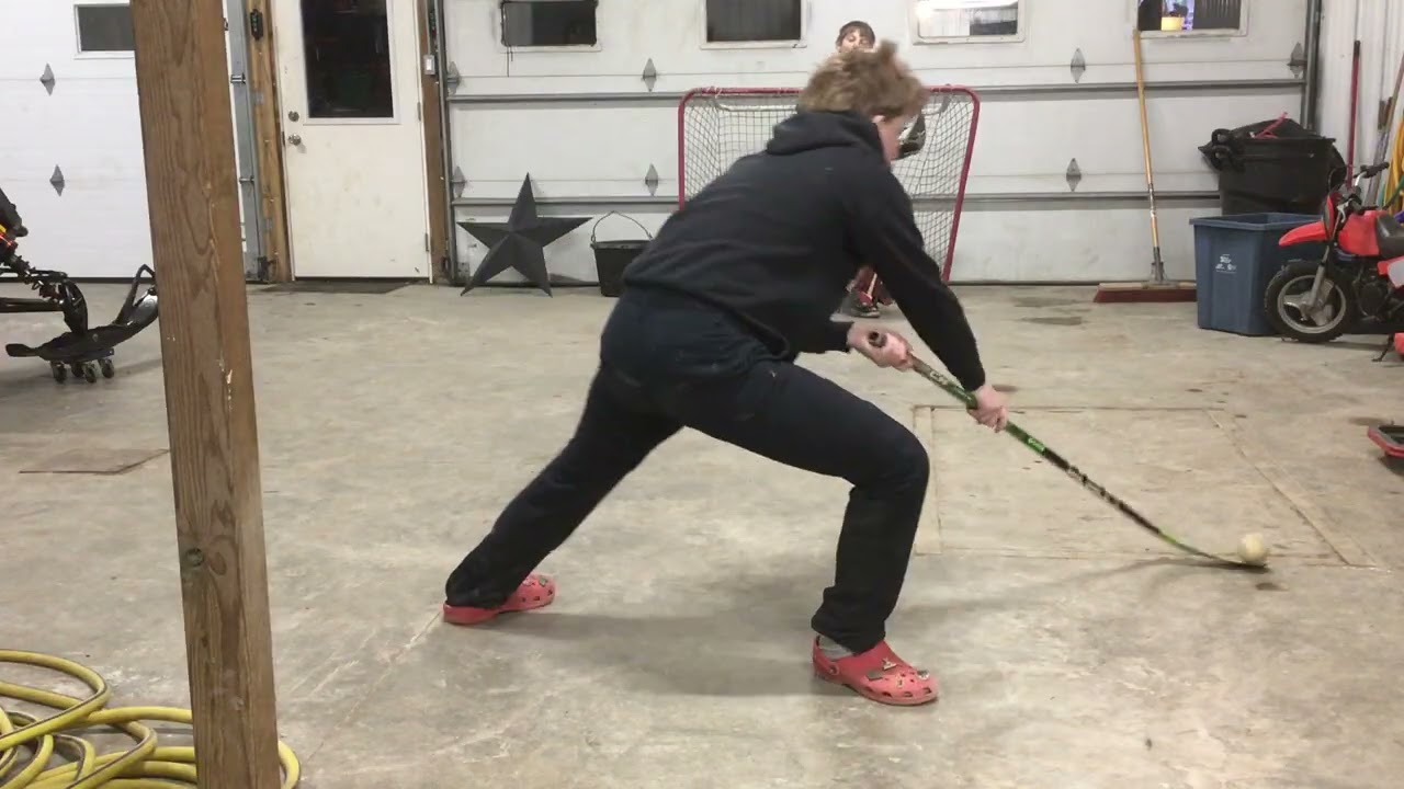 Saving shooting in hockey 