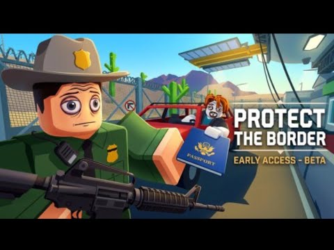 Protect the border beta || Roblox action game play 🔰🎮