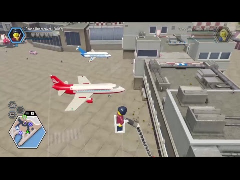 LEGO City Undercover (Wii U) - Unlocking All Emergency Vehicles (All Vehicle Token Locations). 