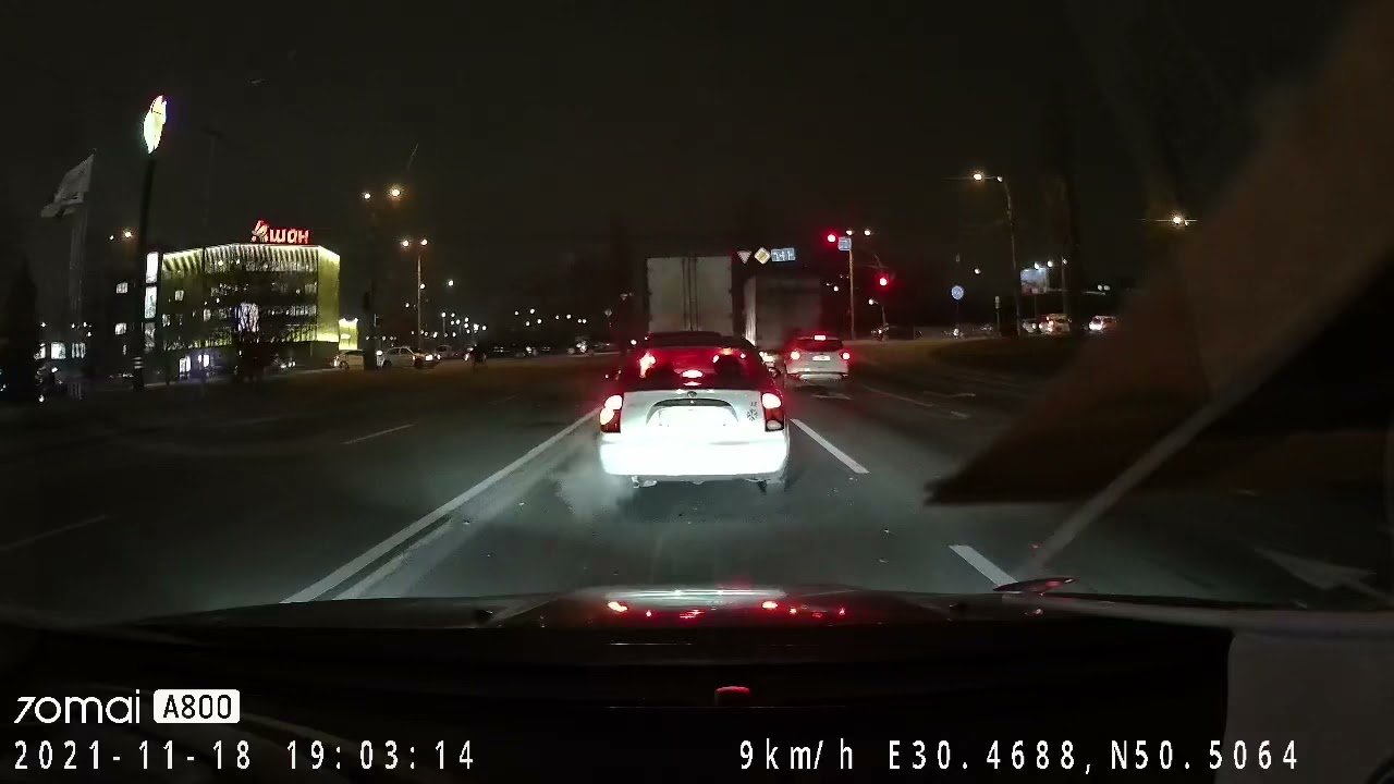 Active city stop Ford Focus 3 USA 🇺🇸  в движении