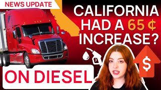 California Diesel Tax Hike NOW: What Truckers Need to Know