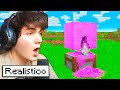 REAGISCO AI TIKTOK PIÙ REALISTICI di MINECRAFT!
