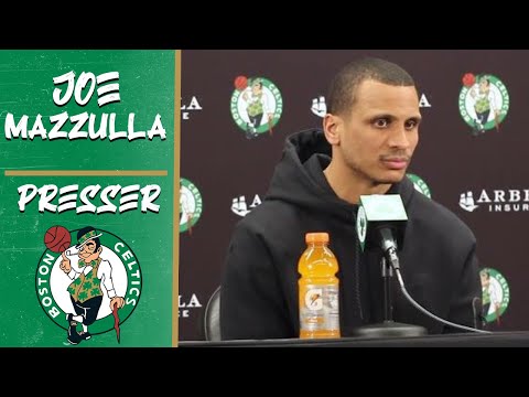 Joe Mazzulla Previews Celtics Christmas Day Game vs Bucks | Pregame Interview