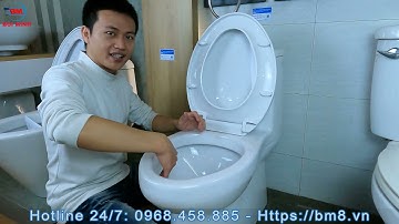 Bồn Cầu American Standard VF-1858 - Thiết bị vệ sinh American - Bệt American VF1858