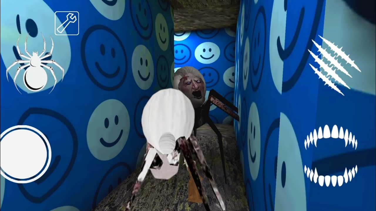 Play As Spider Mom In Granny Smile Mod  | Granny Mod Menu | No tunnel Escape
