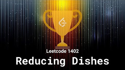 Leetcode 1402. Reducing Dishes