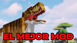 ¡EL MEJOR MOD DE JURASSIC PARK PARA MINECRAFT 1.21.1! | JURASSIC SAGA MOD