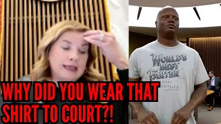 Judge West SCOLDS Man For Wearing "WORLDS BEST FARTER" Shirt To Court!!