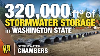 Large-Scale Stormwater Chamber System an Economical Solution in Pacific Northwest