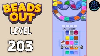Beads Out level 203 Walkthrough & Solution Gameplay Easy