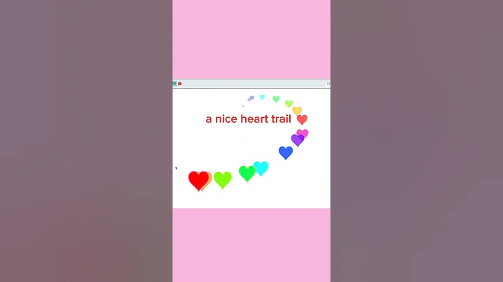 Unlock the Secret to Creating an Epic Heart Trail with Scratch! #scratch #codingforkidsfree #shorts