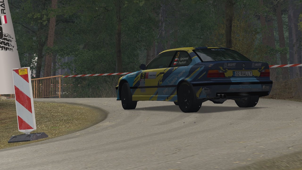 RBR | TW Motorsport | W. Pinkosz | BMW M3 E36 | Rajd Charytatywny dla Maćka Krzysika