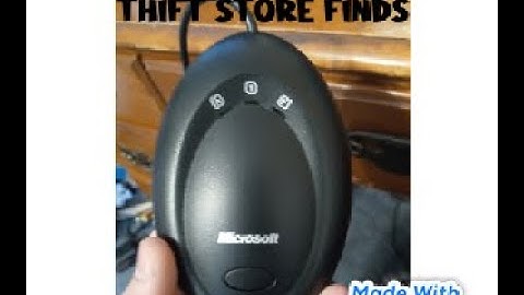 Microsoft Wireless Desktop Receiver 3.1 (thrift store finds)