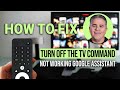 How To Fix Turn Off The TV Not Working With Google Assistant: GUIDE!