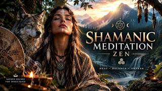 Shamanic Meditation Music 🌿 Ancient Drums, Nature Sounds & Deep Relaxation
