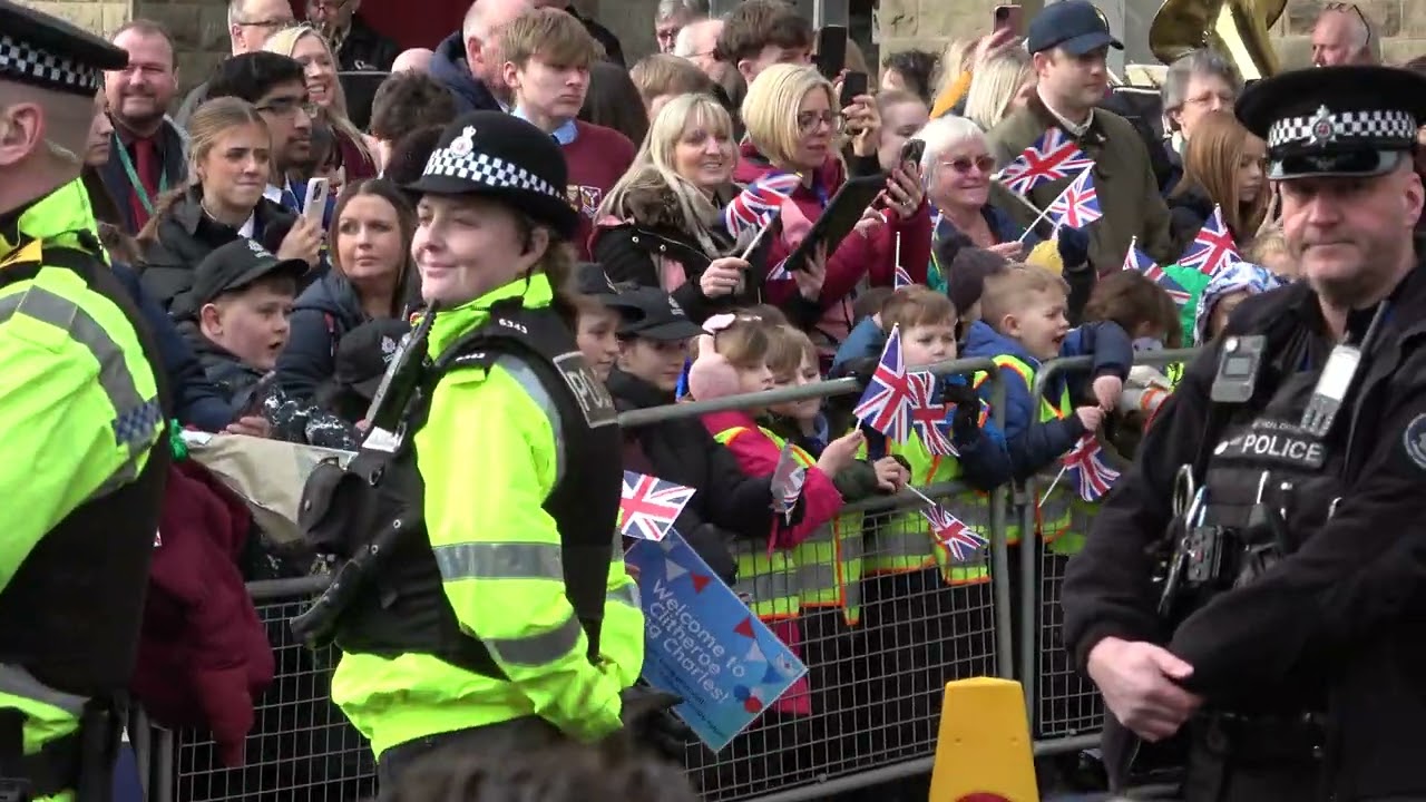 King Charles visit to Clitheroe