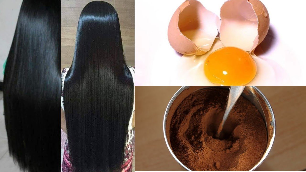 وصفة رهيييبة 💥لتطويل الشعر بالبيض والقهوة وترطيبه كالحرير اروووع ماسك لتطويل الشعر الجاف